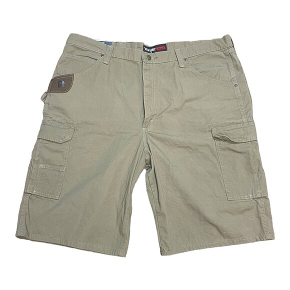 Wrangler Other - Wrangler Riggs Workwear Ranger Relaxed Fit Cargo Shorts 42 Comfort Tough Durable